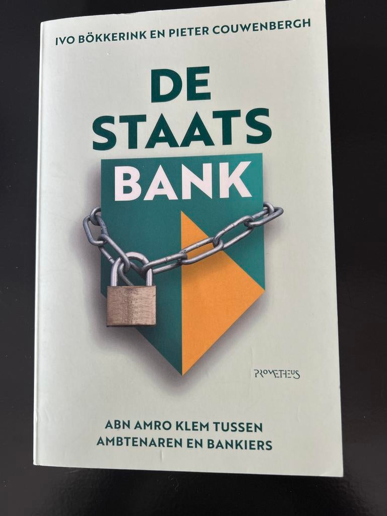 Pieter Couwenbergh - De staatsbank, Ophalen of Verzenden, Zo goed als nieuw, Pieter Couwenbergh; Ivo Bökkerink