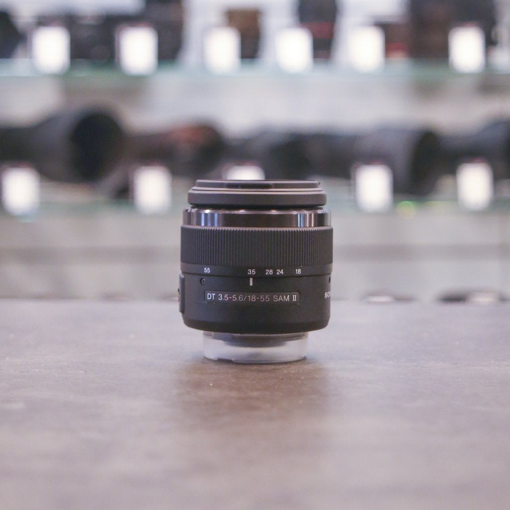 (NIEUW) Sony DT 18–55 mm F3.5–5.6 SAM II (Hilversum), Foto-Groep, Luttekepoortstraat 26 3841 AX Harderwijk, Nieuw, Ophalen of Verzenden
