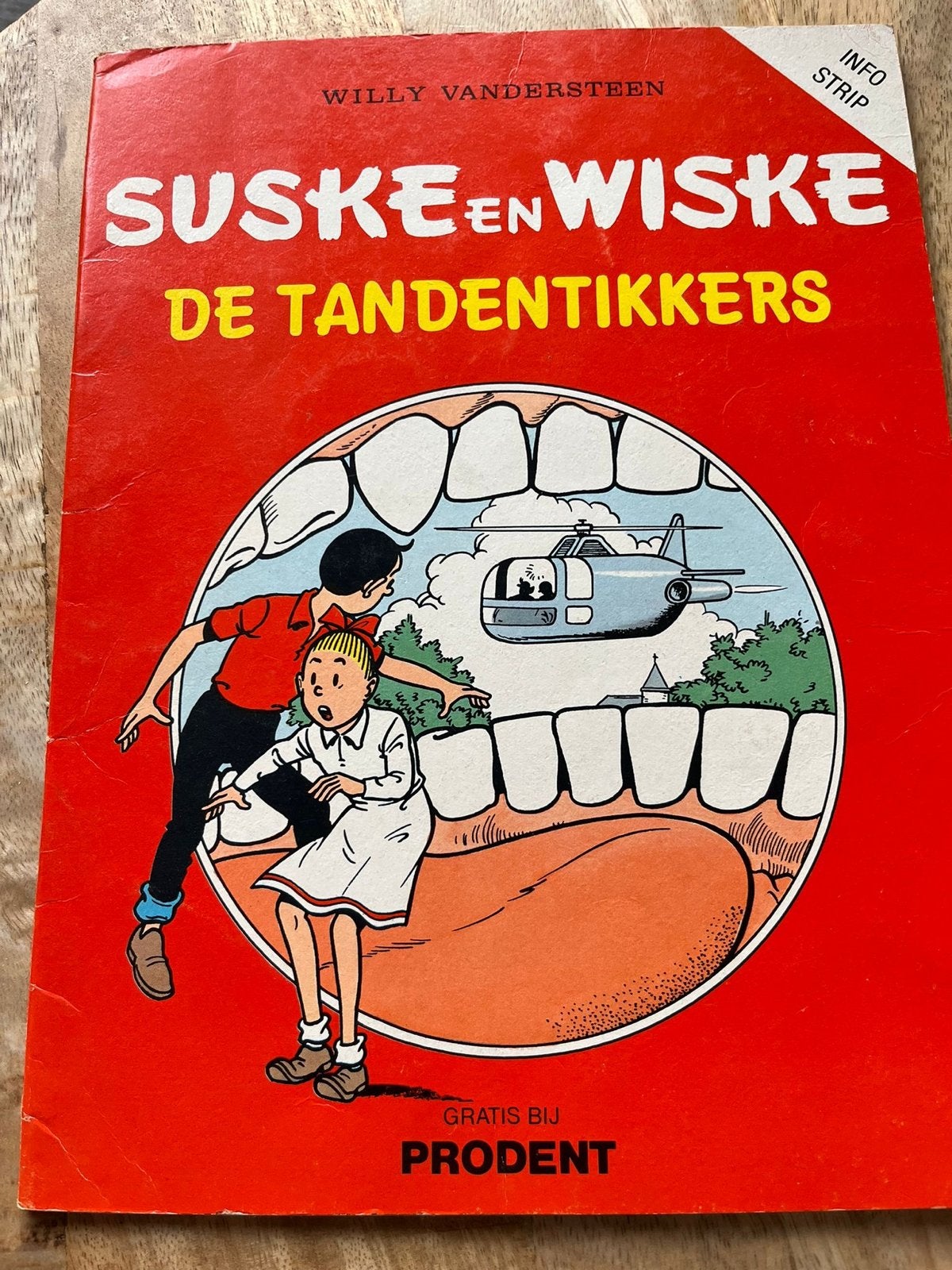Suske en Wiske: De Tandentikkers - Speciale uitgave Prodent, Boeken, Stripboeken, Eén stripboek, Ophalen of Verzenden, Gelezen