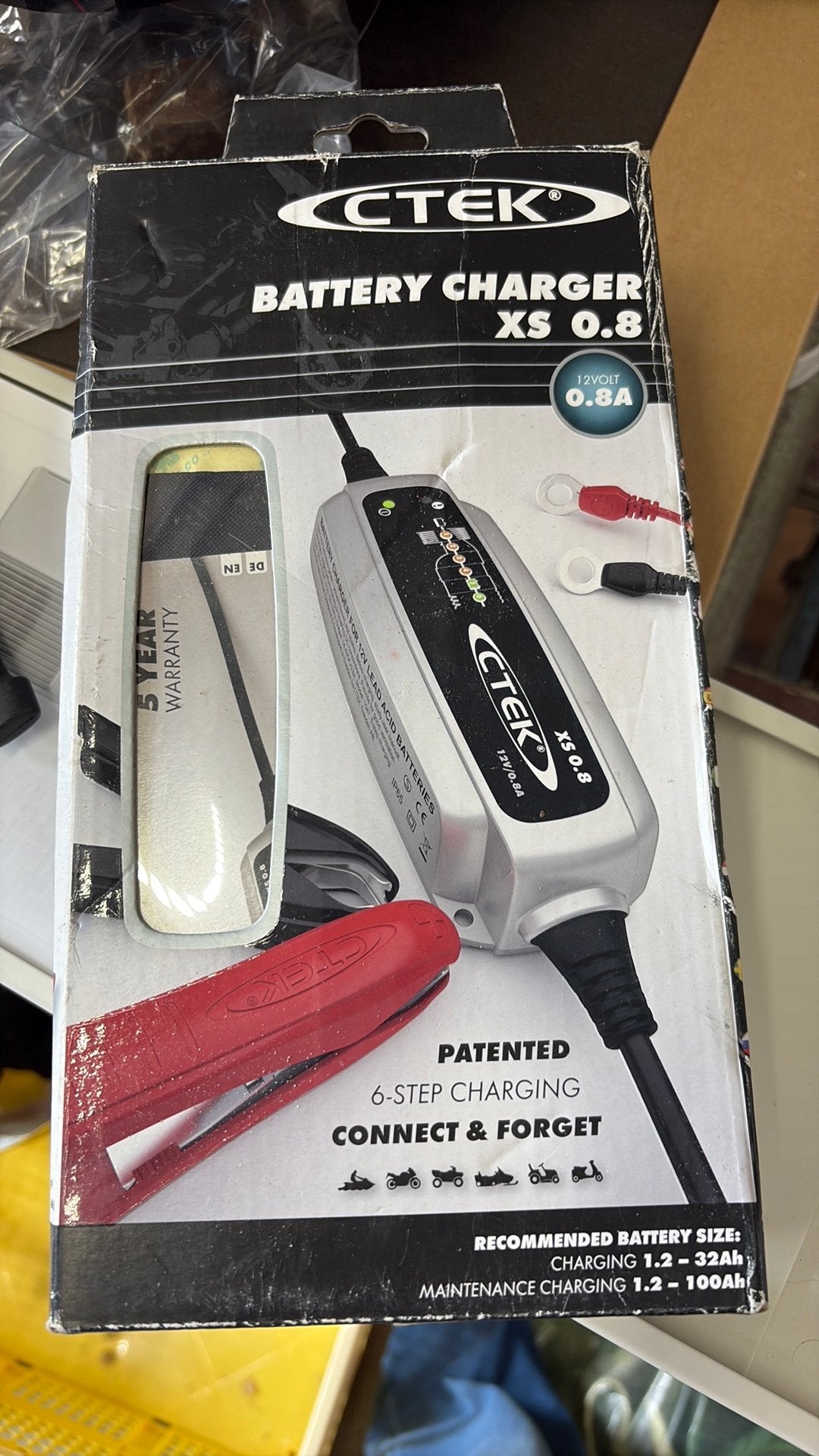Batterij oplader, Auto-onderdelen, Accu's en Toebehoren, Verzenden, Gebruikt