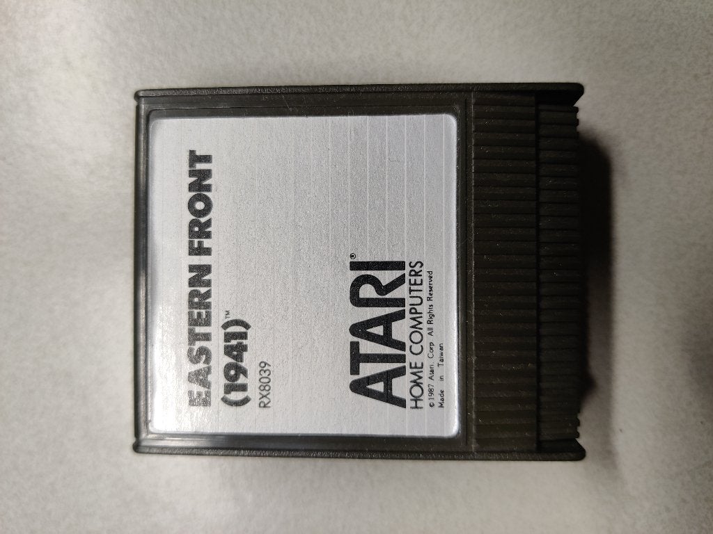 Eastern Front (1941) - Atari XL/XE cartridge - RX8039 Taiwan, Spelcomputers en Games, Gebruikt, Ophalen of Verzenden, Overige modellen