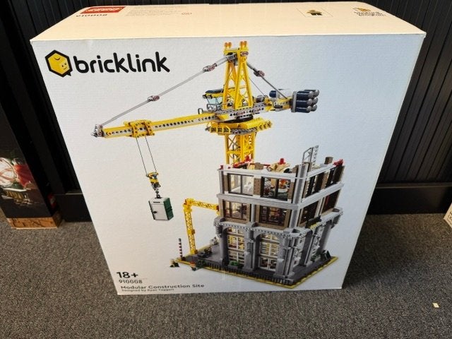 LEGO 910008 Bricklink Modular Construction Site in OVP, Overige thema's, Lego, Ophalen of Verzenden, Zo goed als nieuw