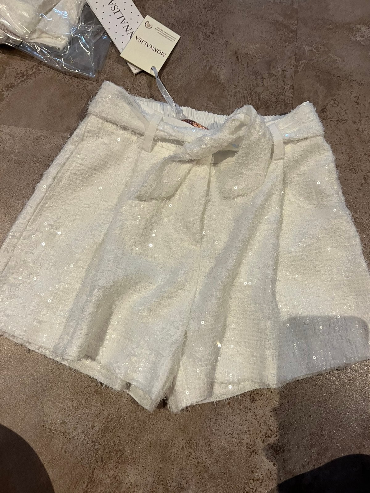 Twinset broekje maat 128 nieuw, Broek, Meisje, Nieuw, Ophalen of Verzenden
