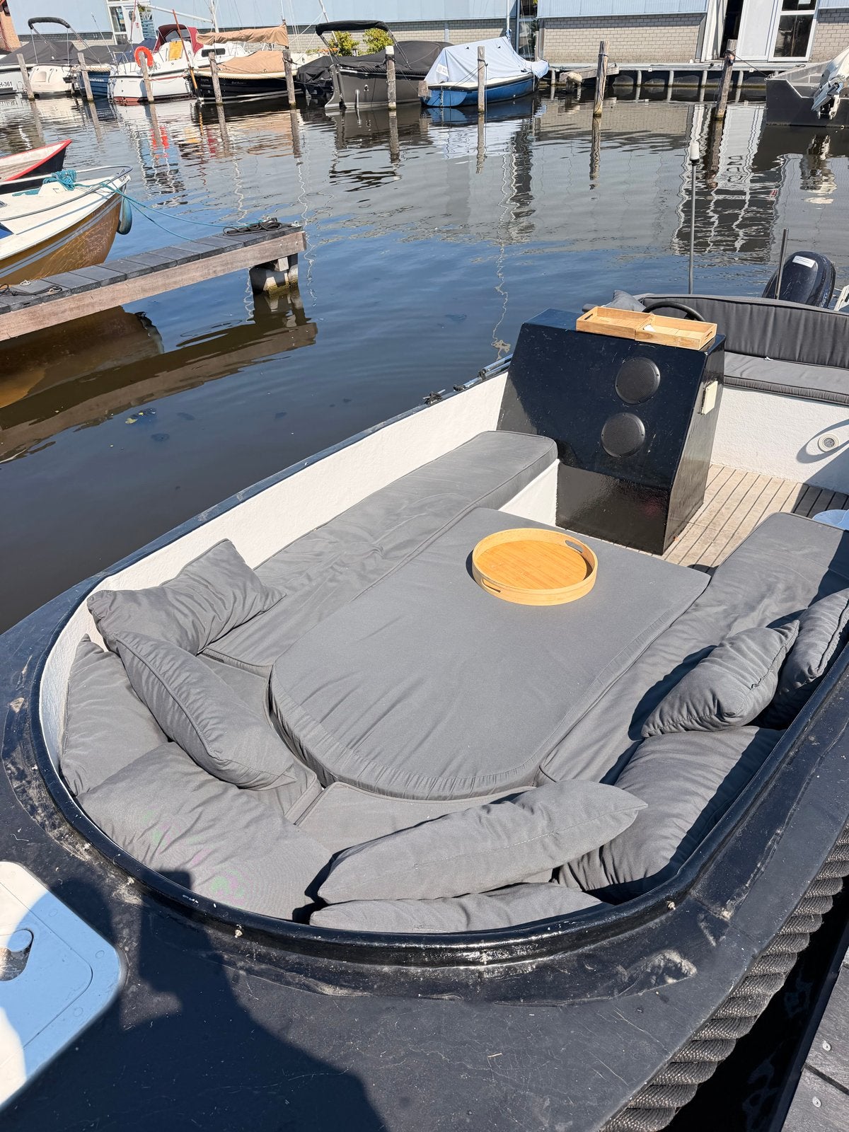 Nette sloep met buitenboordmotor en trailer, Ophalen, Overige merken, Gebruikt, Buitenboordmotor