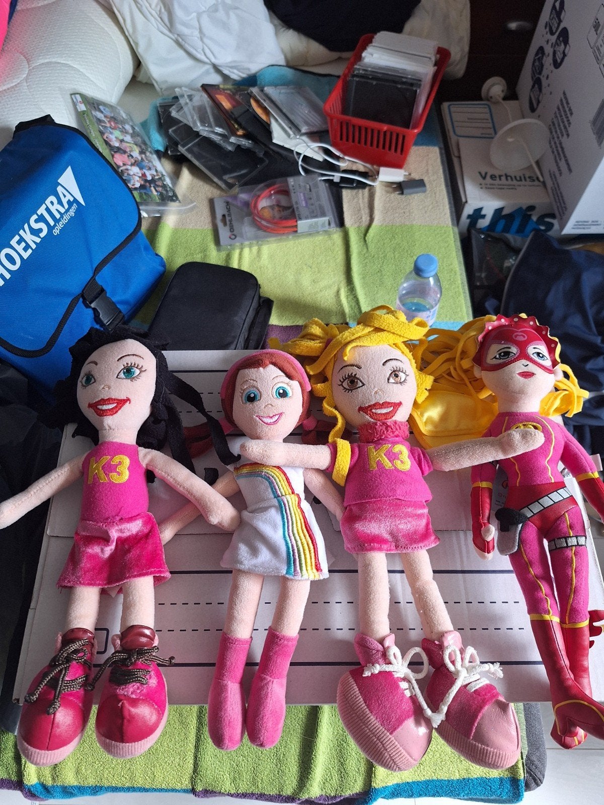 K3 en Mega Mindy poppen - Nette en schone set, Ophalen, Gebruikt, Overige typen