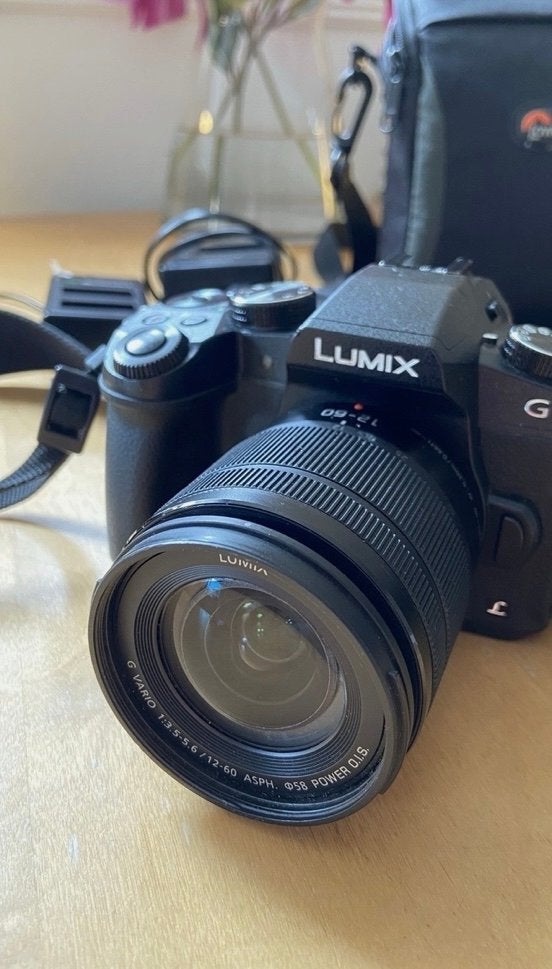 Panasonic Lumix G80 met Lumix G Vario 12-60mm lens, Ophalen, Panasonic, Beeldstabilisatie, Zo goed als nieuw