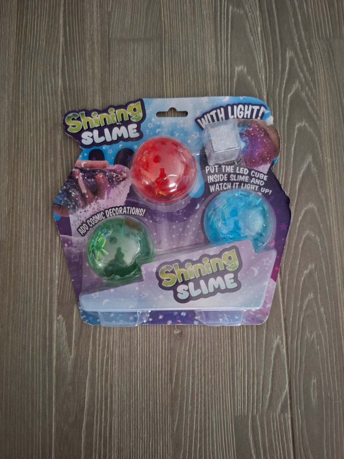 Nieuw Shining Slime met Licht - 3 kleuren slijm en decoratie, Ophalen of Verzenden, Nieuw, Jongen of Meisje