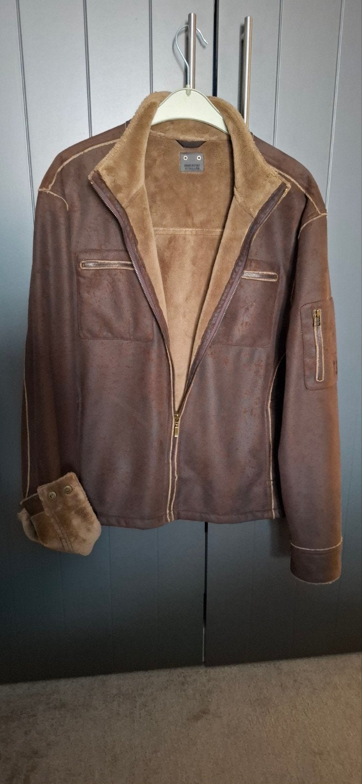 Heren jas Urban District bruin maat L, Kleding | Heren, Maat 52/54 (L), Bruin, Gedragen, Urban District