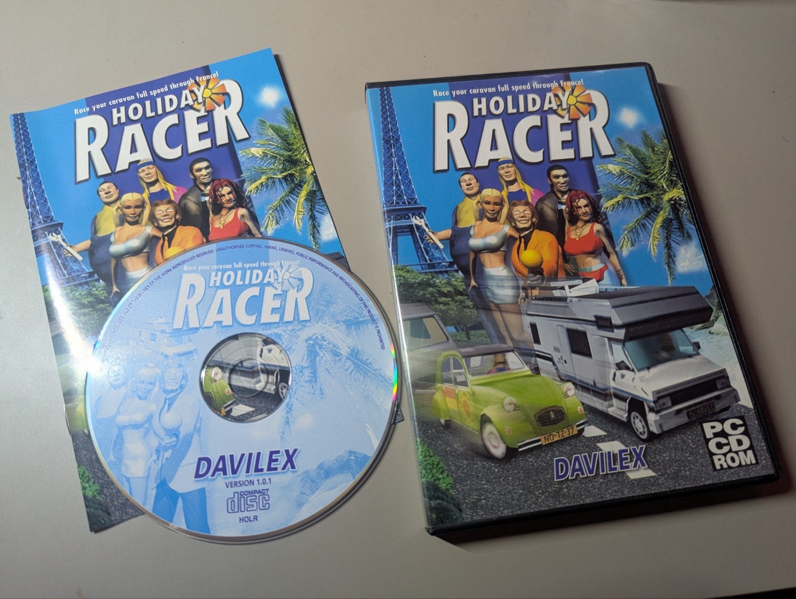 Holiday Racer, Spelcomputers en Games, Games | Pc, 1 speler, Racen en Vliegen, Ophalen of Verzenden, Zo goed als nieuw