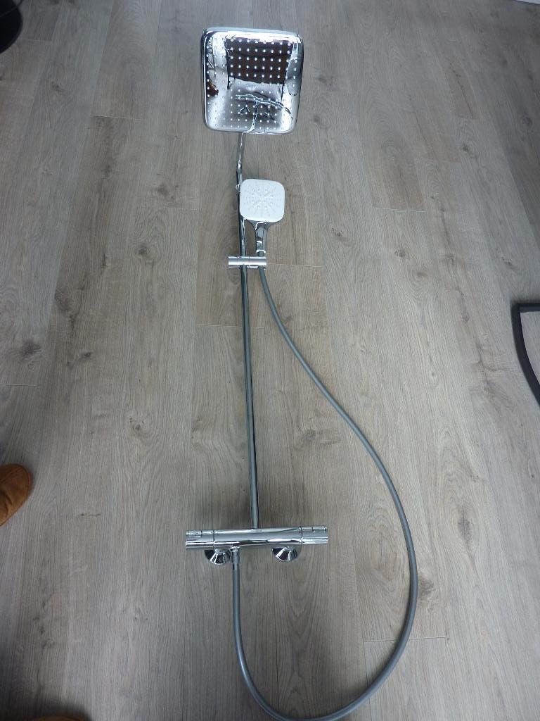 REGENDOUCHE GROHE, Ophalen, Zo goed als nieuw, Chroom, Douche
