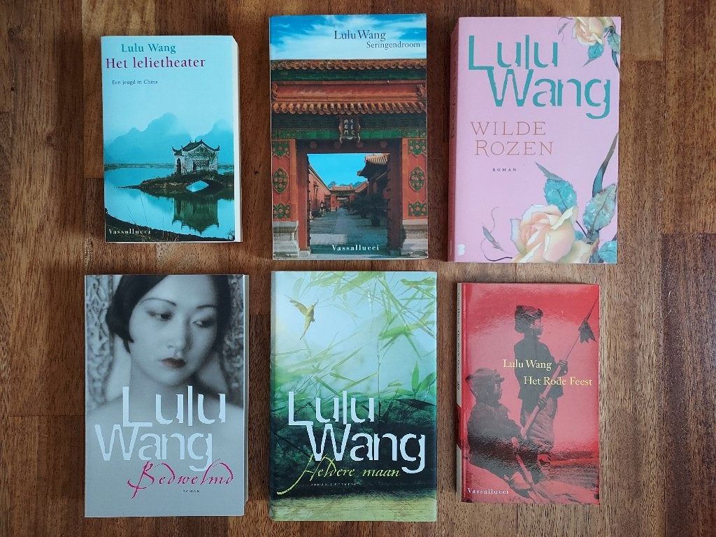6 boeken Lulu Wang (puntgaaf!) € 25,00, Ophalen of Verzenden, Zo goed als nieuw
