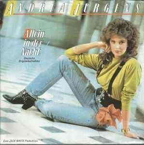 Andrea Jürgens- Allein in die Nacht..near mint staat!, Ophalen of Verzenden, Zo goed als nieuw, 7 inch, Levenslied of Smartlap