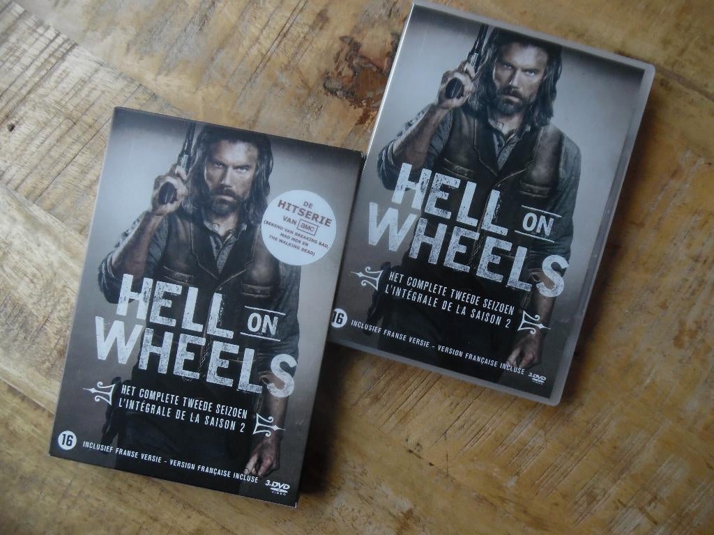 WESTERN AVONTUUR SPEKTAKEL - HELL ON WHEELS - SEIZOEN 2, Alle leeftijden, Verzenden, Gebruikt, Overige gebieden