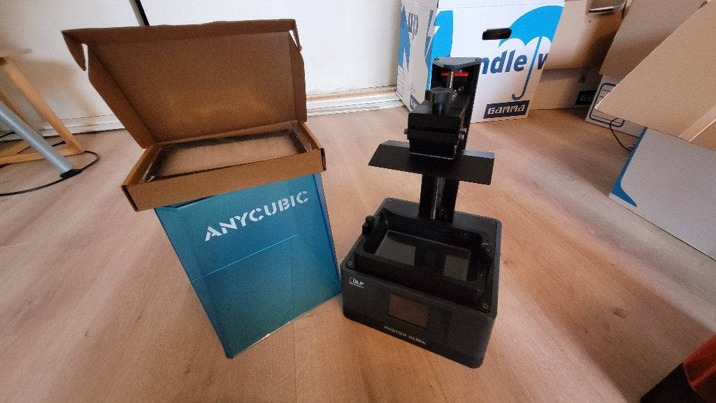 Anycubic Photon Ultra DLP printer, Gebruikt, Ingebouwde Wi-Fi, Ophalen of Verzenden, Resin/Hars