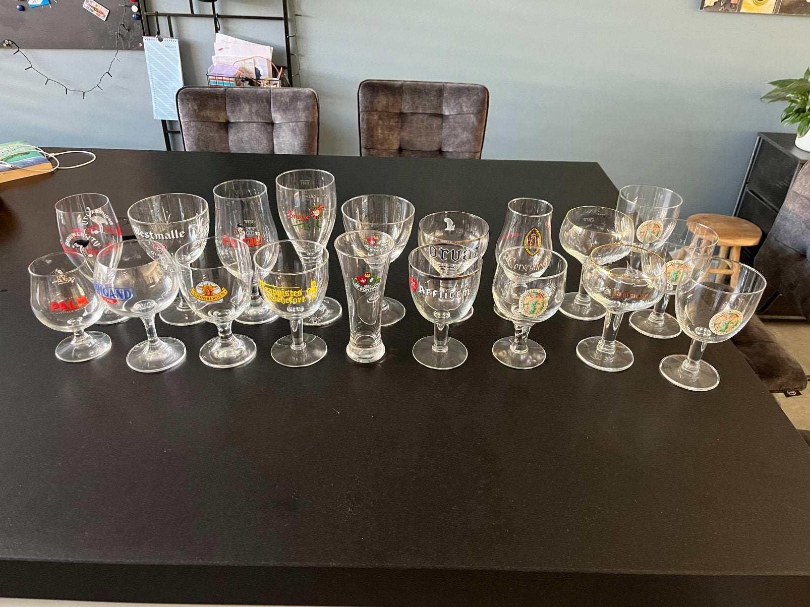 Diverse bierglazen, Ophalen, Zo goed als nieuw, Bierglas