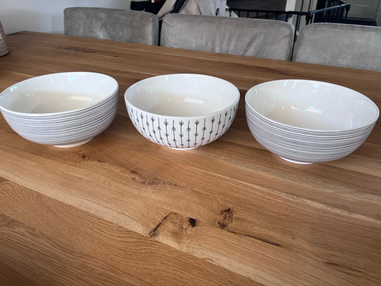 Drie kleine schaaltjes van Xenos, Huis en Inrichting, Overige merken, Keramiek, Ophalen of Verzenden, Overige stijlen