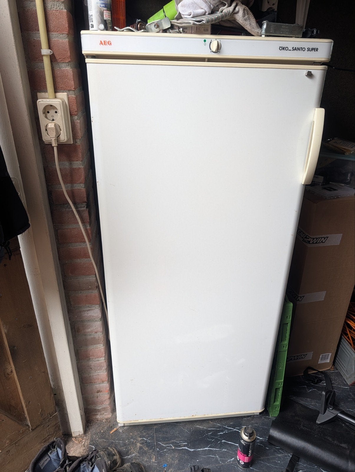 AEG Öko Santo Super, Witgoed en Apparatuur, Ophalen, Gebruikt, Minder dan 60 cm, 140 tot 160 cm