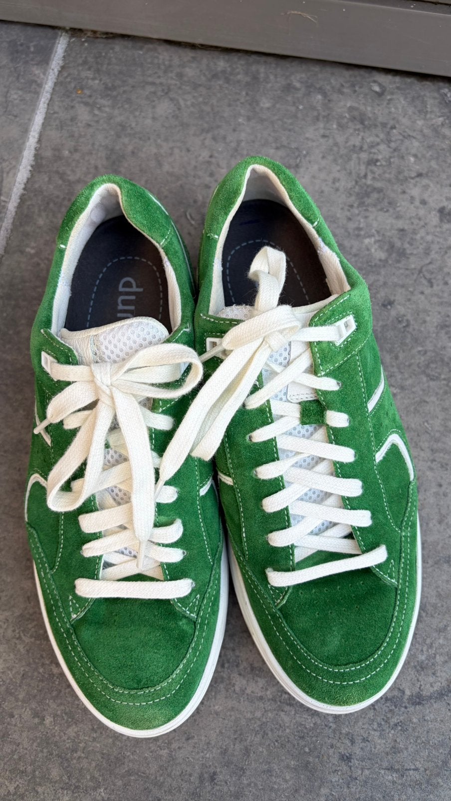 Durea sneakers maat 6 ( 39), Ophalen of Verzenden, Zo goed als nieuw, Groen, Sneakers of Gympen