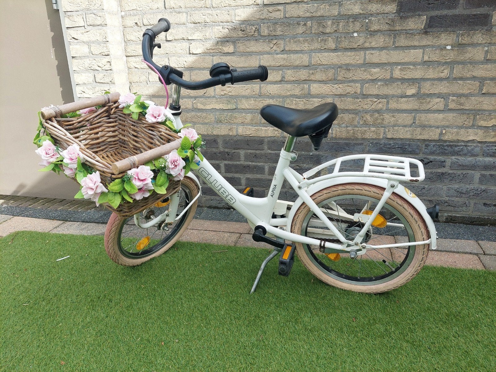 Alpina Club meisjesfiets 16 inch - Gebruikt maar goed!, Ophalen, Gebruikt, 16 inch, Alpina