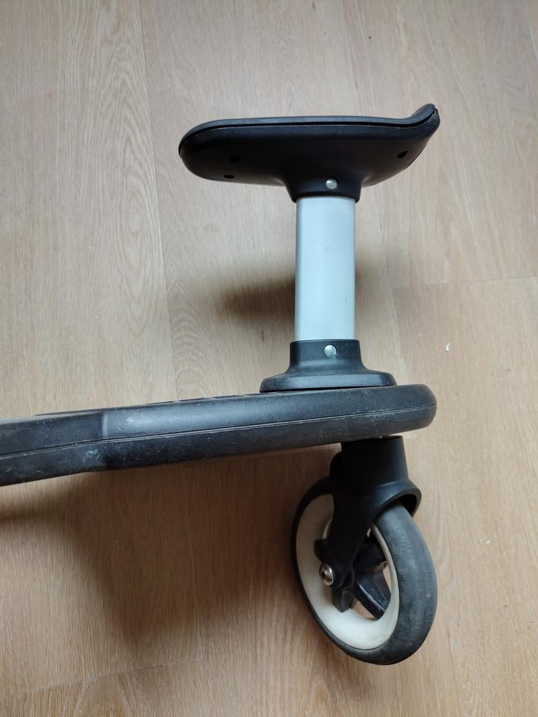 Bugaboo meerijdplankje met zitje en adapters, Ophalen of Verzenden, Gebruikt, Bugaboo