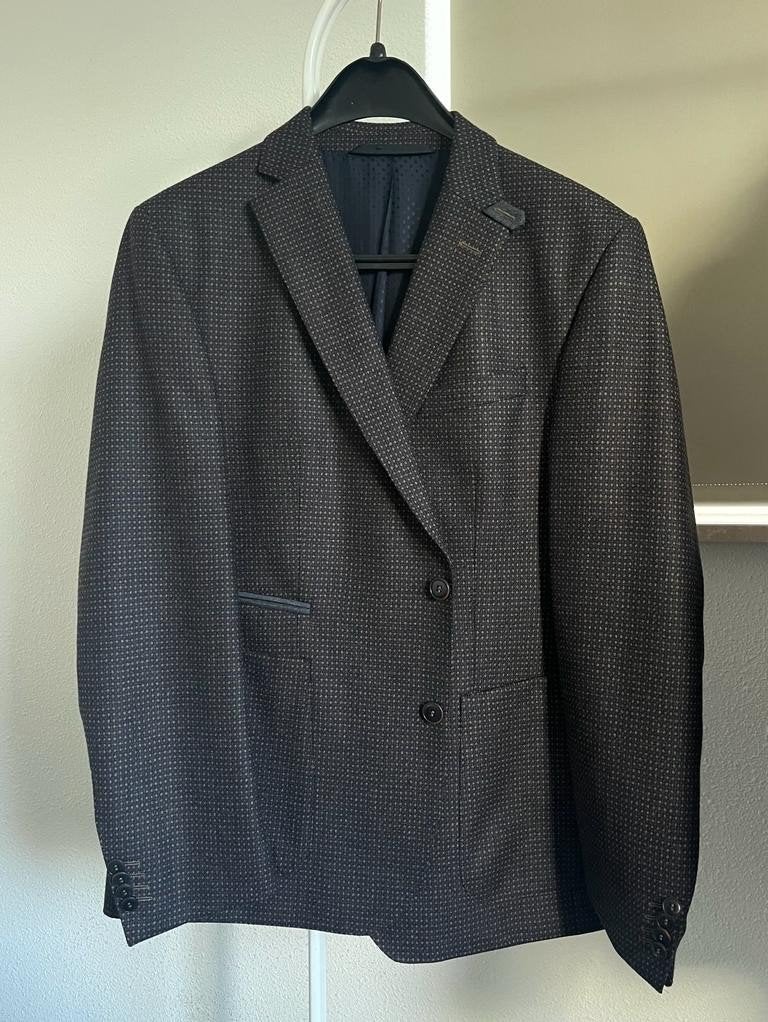 Verkocht - Carl Gross Blazer/Colbert -  Verkocht, Ophalen of Verzenden, Zo goed als nieuw, Maat 52/54 (L), Blauw