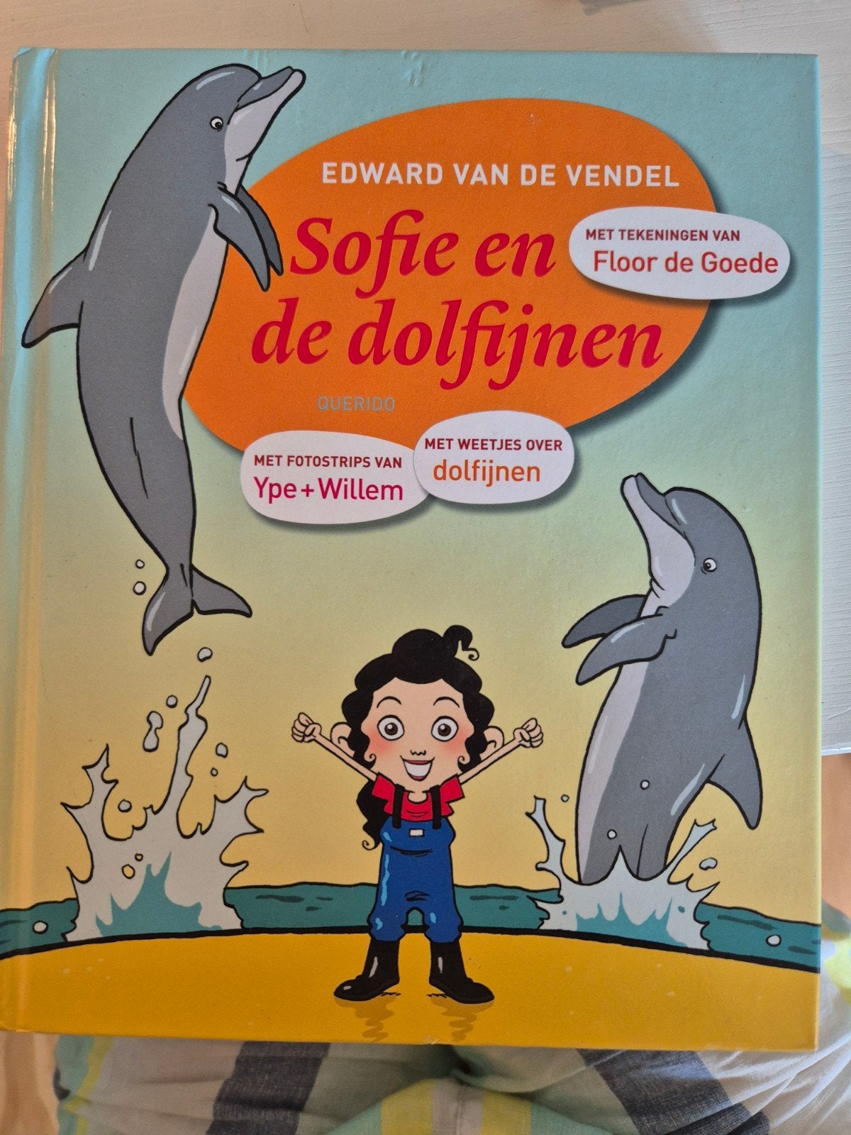Sofie en de dolfijnen - Edward van de Vendel, Ophalen of Verzenden, Zo goed als nieuw, Edward van de Vendel, Fictie algemeen
