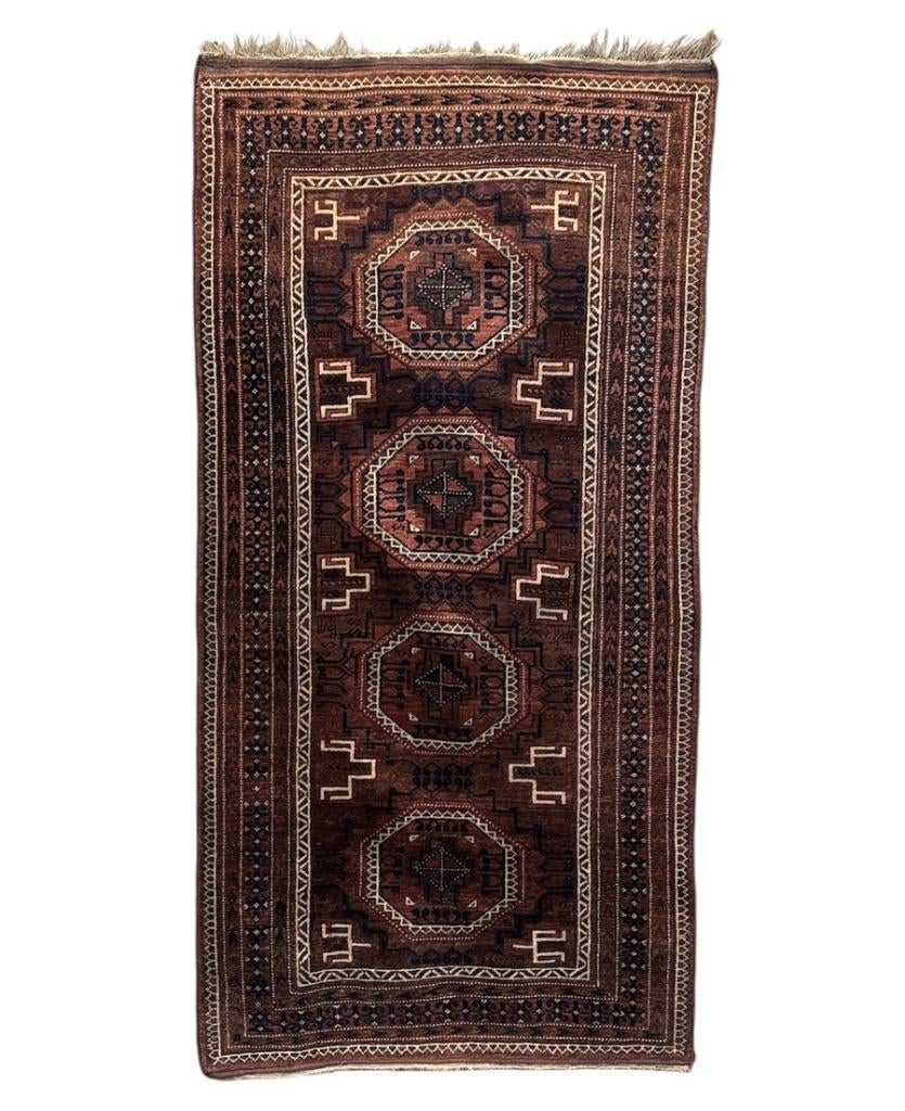 1190. Wollen kleed met güls - Baluch, Afghanistan, 20e eeuw, Ophalen of Verzenden