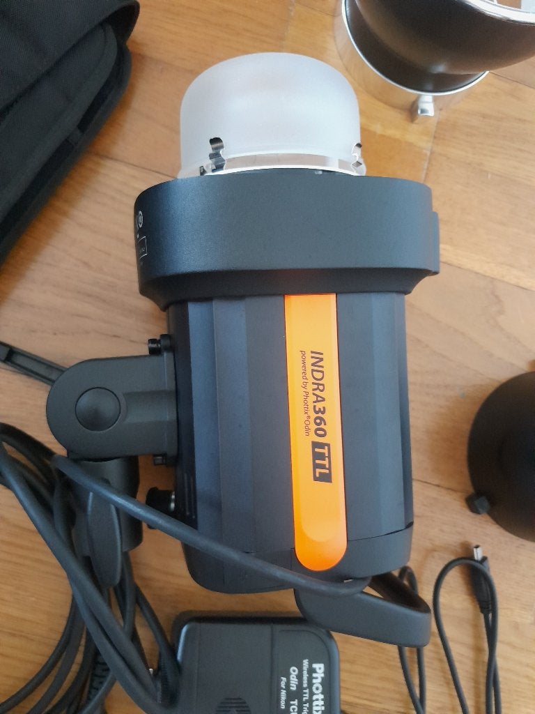 Phottix Indra 360 studioflitser incompleet, Verzenden, Gebruikt, Overige typen