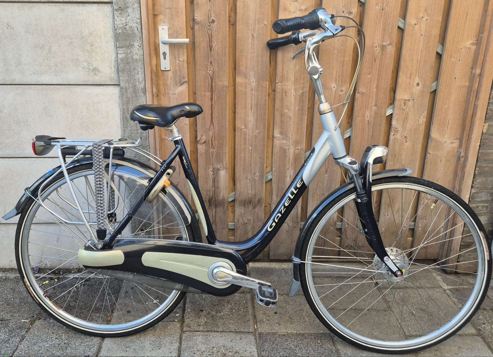 te koop gazelle goldline damesfiets in super nette staat, Ophalen, Versnellingen, Gazelle, Trommelrem
