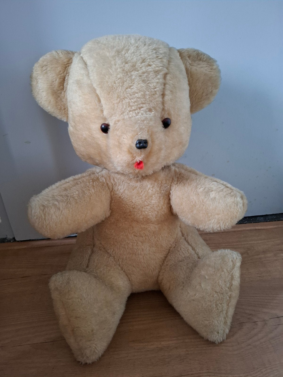 Mooie grote knuffelbeer - ca. 45 cm, Gebruikt, Beer, Ophalen of Verzenden, Middelgroot (20 tot 80 cm)