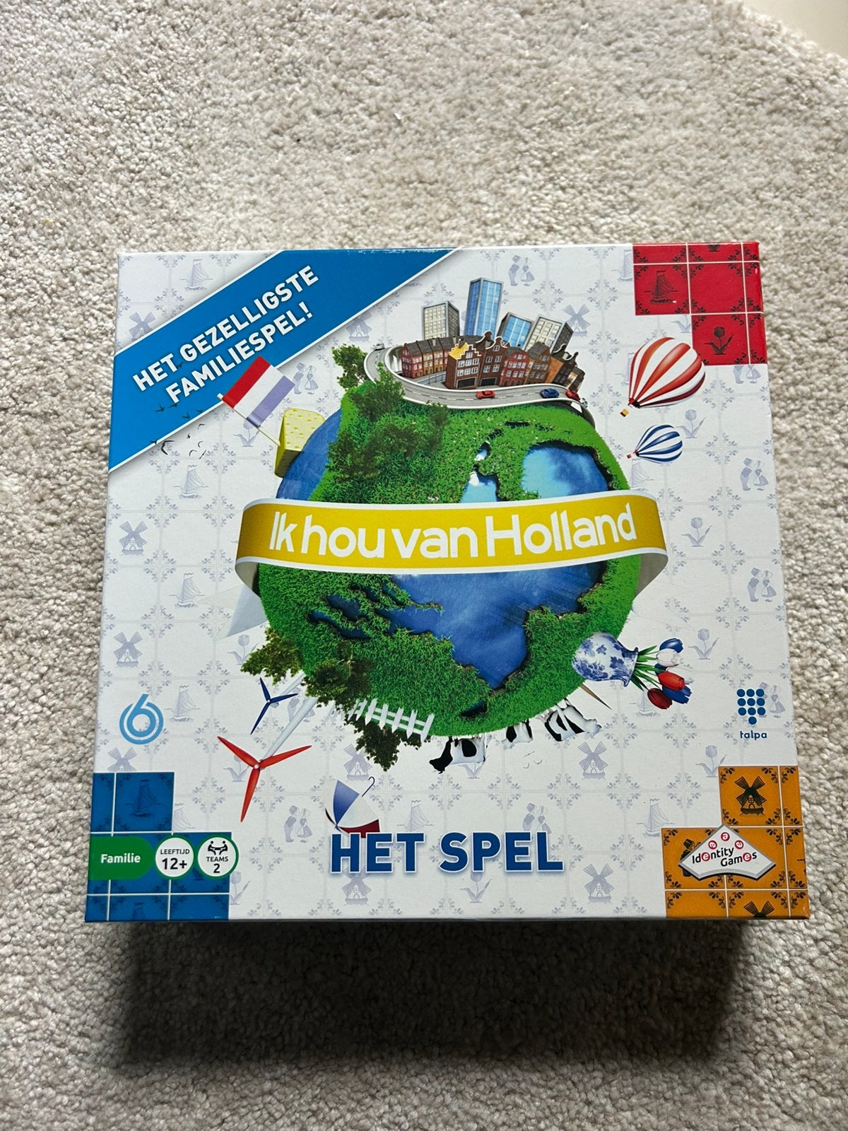 Ik hou van Holland familiespel, nieuw in doos, Ophalen of Verzenden, Zo goed als nieuw