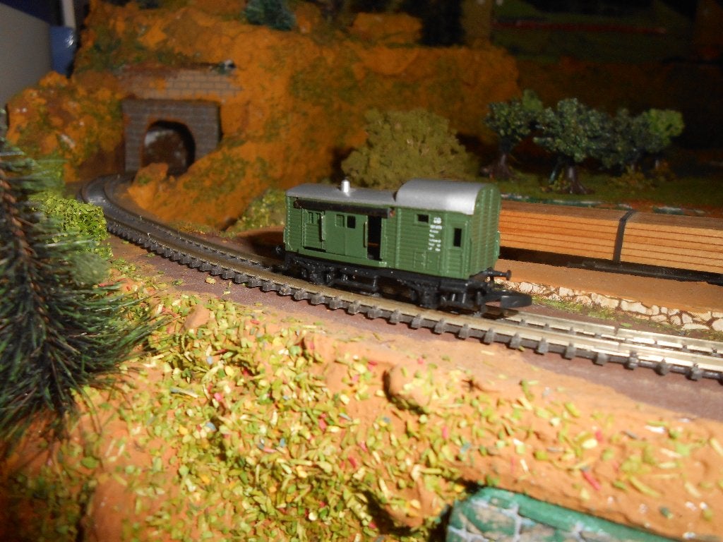 Märklin Z Miniclub, 8609, goederentrein begeleiding wagon, Gelijkstroom, Verzenden, Wagon, Zo goed als nieuw