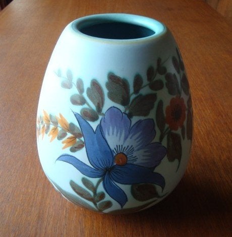 Flora Gouda Holland Iris Vaas, Antiek en Kunst, Ophalen of Verzenden