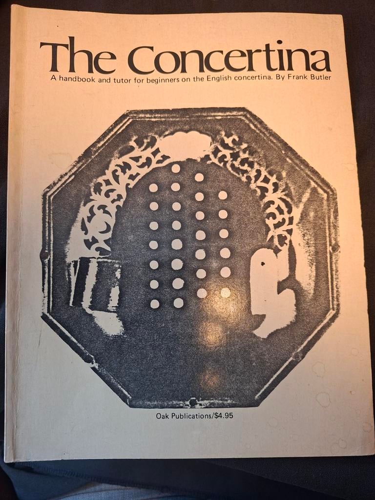 The Concertina: Handboek en Tutor voor Beginners, Ophalen of Verzenden, Gelezen, Frank Butler