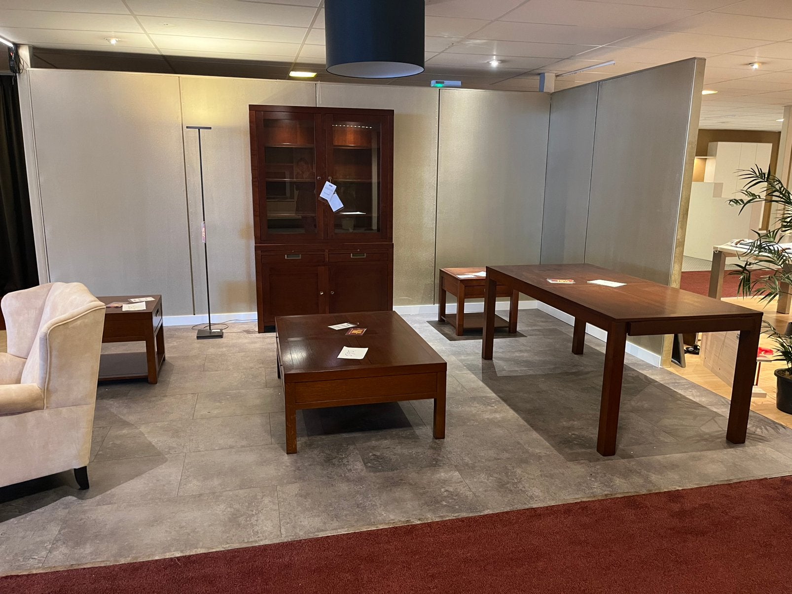 Kersen en eikenhout set meubels, Huis en Inrichting, Complete inboedels, Ophalen
