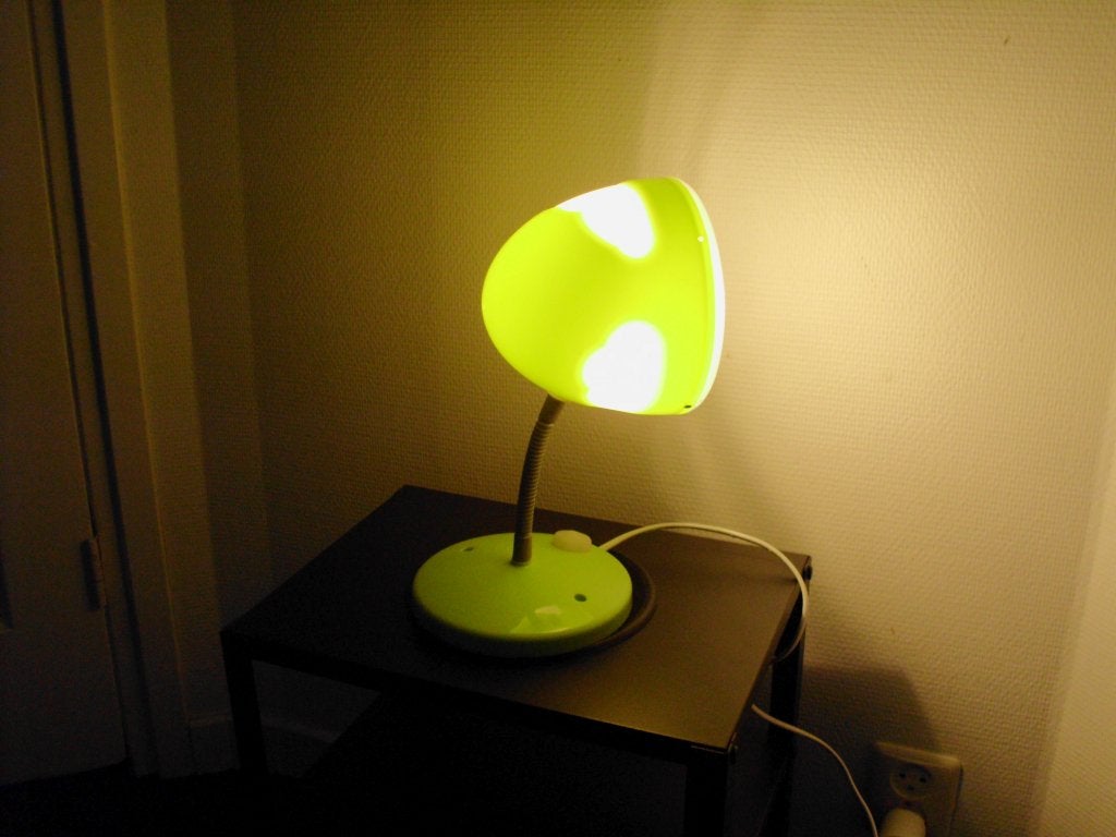 1 x retro, groene IKEA Skojig V0705 wolken lamp, wandlamp, Ophalen, Gebruikt, Bedlamp, IKEA