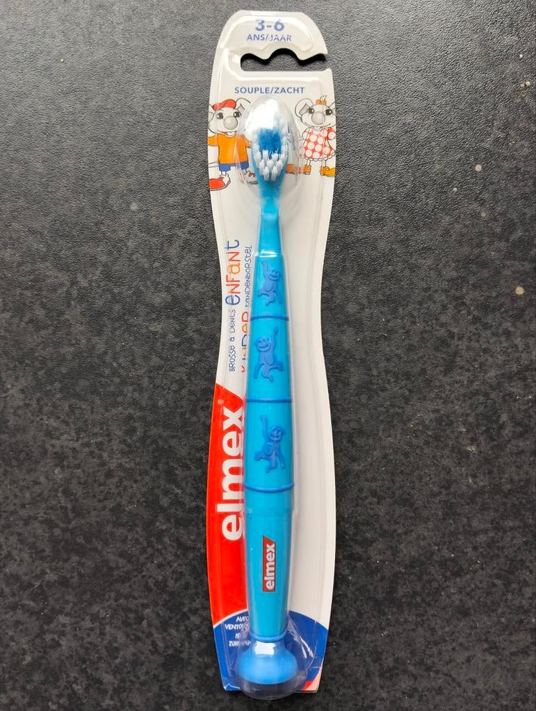 Elmex Kindertandenborstel 3-6 jaar - Nieuw, Ophalen of Verzenden, Nieuw, Mondverzorging