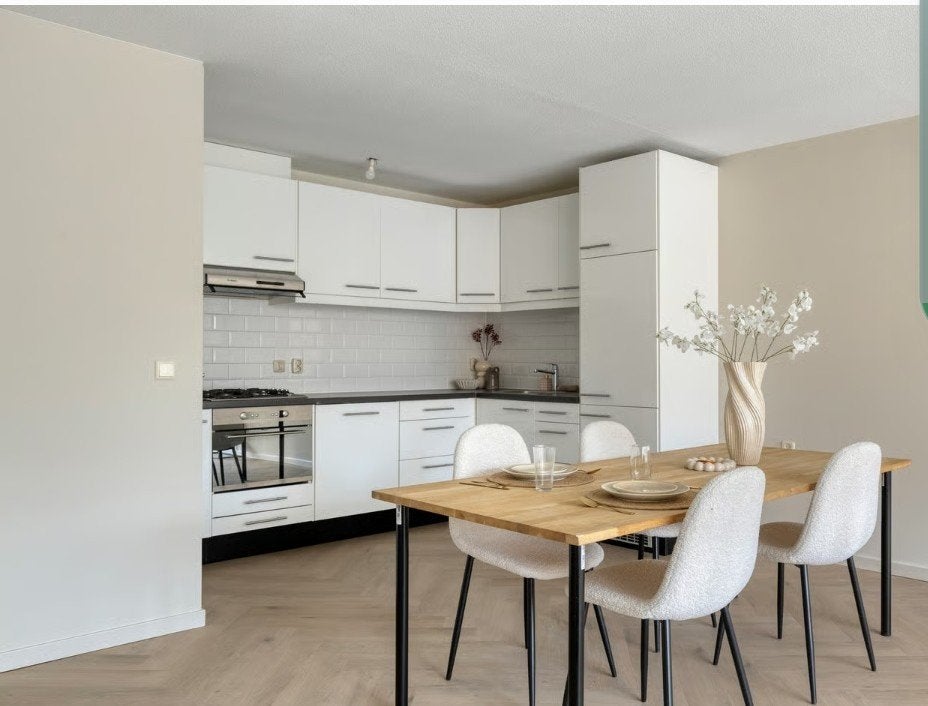 Keuken z.g.a.n., Huis en Inrichting, Keuken | Complete keukens, Ophalen, Zo goed als nieuw, Wit, Hoekkeuken