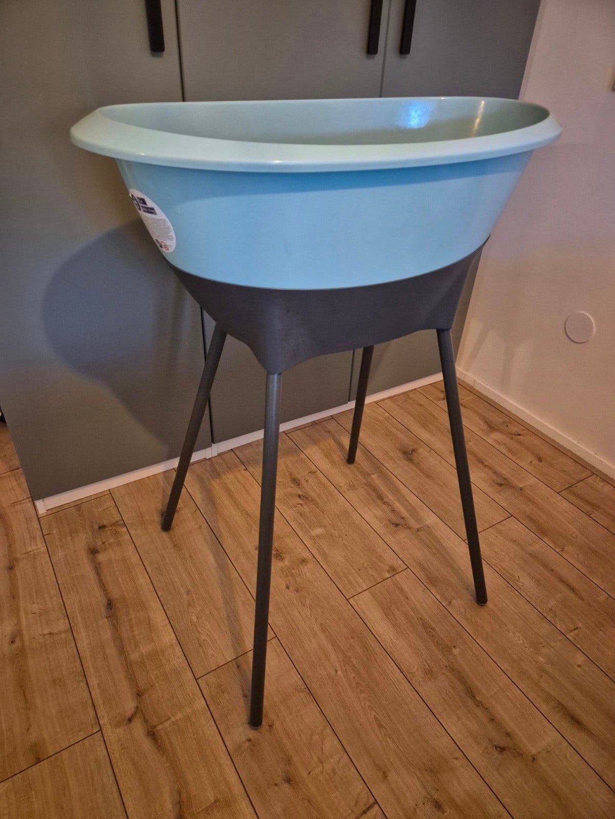 Baby badje op poten, Ophalen, Gebruikt, Badje, Standaard