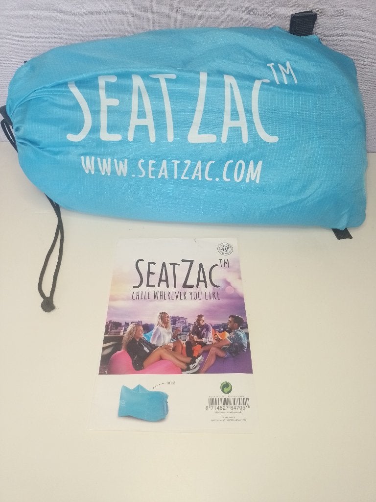 SeatZac (zitzak), Huis en Inrichting, Zitzakken, Ophalen, Nieuw, Blauw, Overige typen
