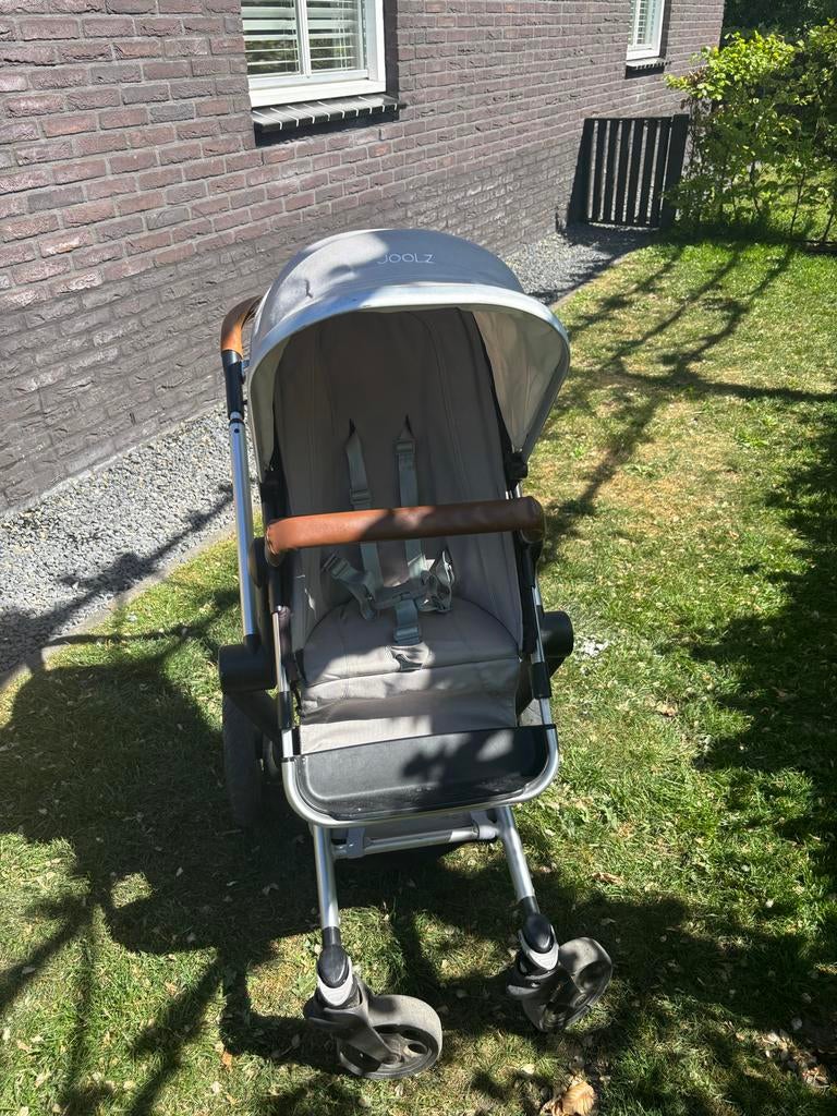 Joolz Day kinderwagen Elephant Grey met accessoires, Gebruikt, Combiwagen, Met reiswieg, Ophalen