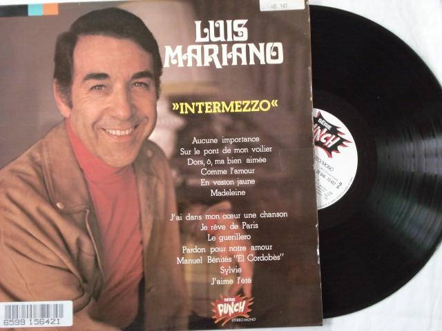 Luis Mariano - Intermezzo, Cd's en Dvd's, Vinyl | Overige Vinyl, Ophalen of Verzenden, Gebruikt, 12 inch