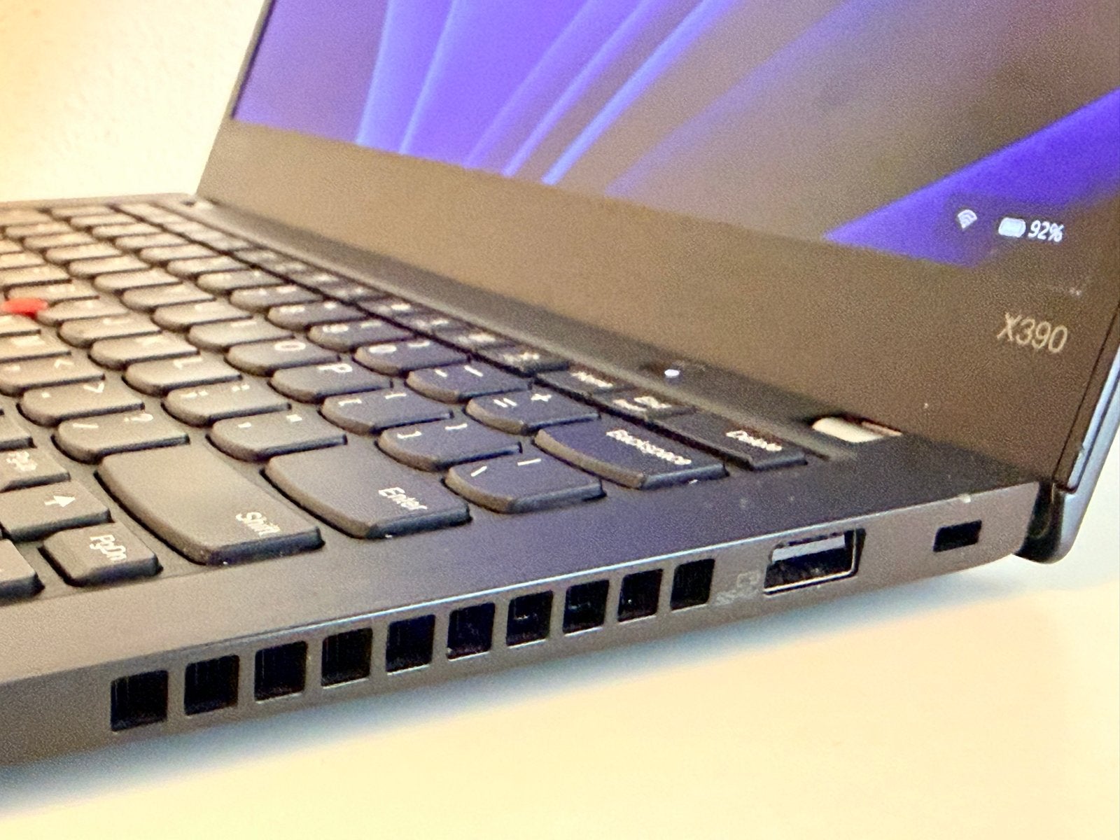 Lenovo ThinkPad X390 - i5 Gen 8 - 13 inch Laptop, Computers en Software, Windows Laptops, Qwerty, 8 GB, 13 inch, Ophalen of Verzenden