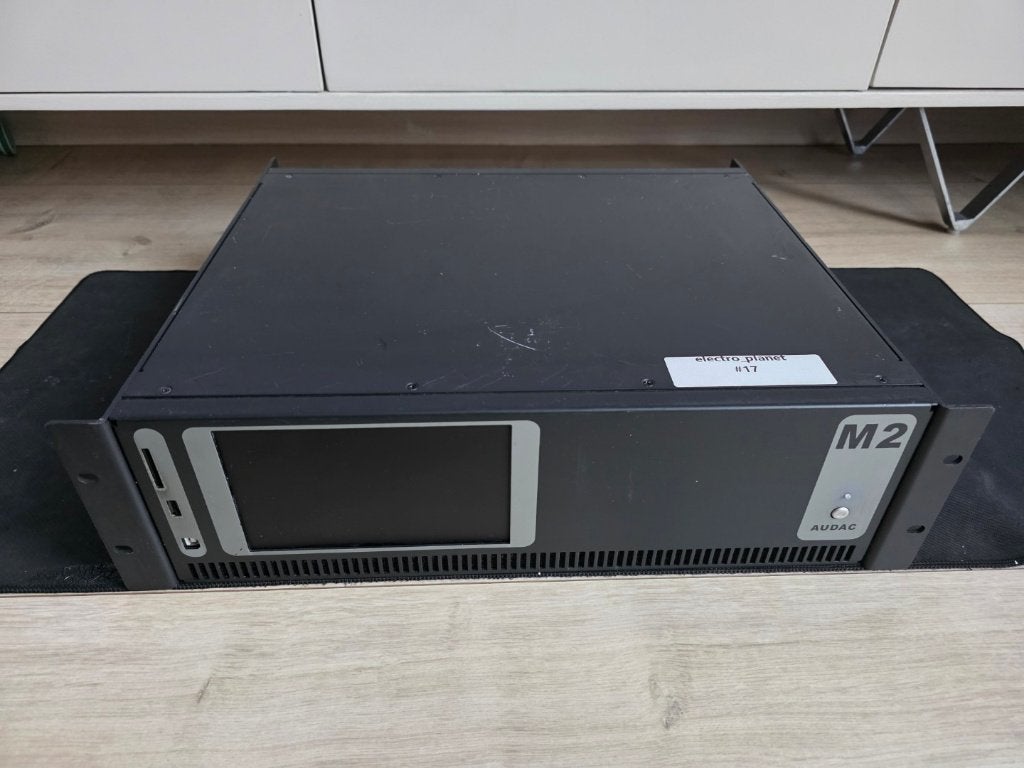 AUDAC M2 AUDIO MATRIX CONTROLLER MULTI-ZONE AUDIO PRESSOR, Ophalen of Verzenden, Gebruikt, Audio