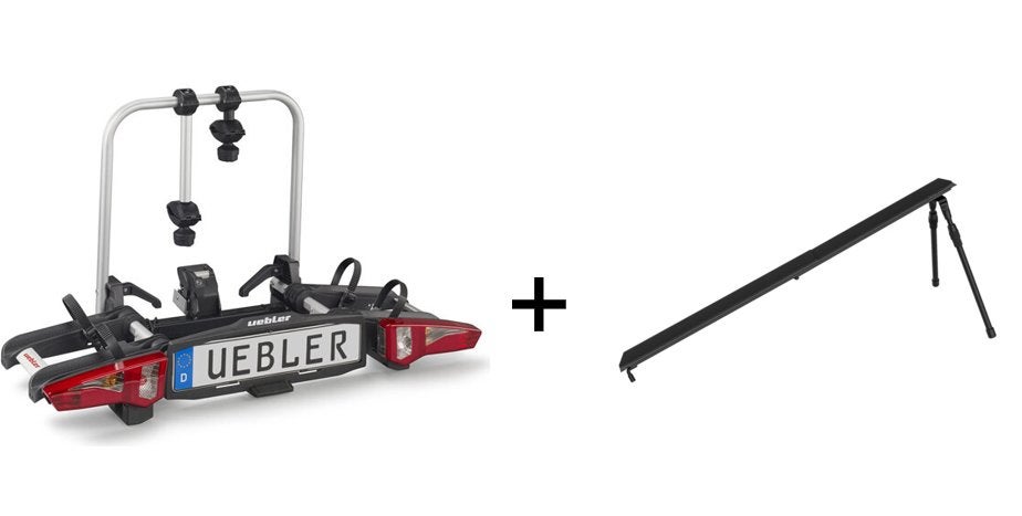 DEAL! Uebler i21s Fietsendrager + Universele goot - 2x Ebike