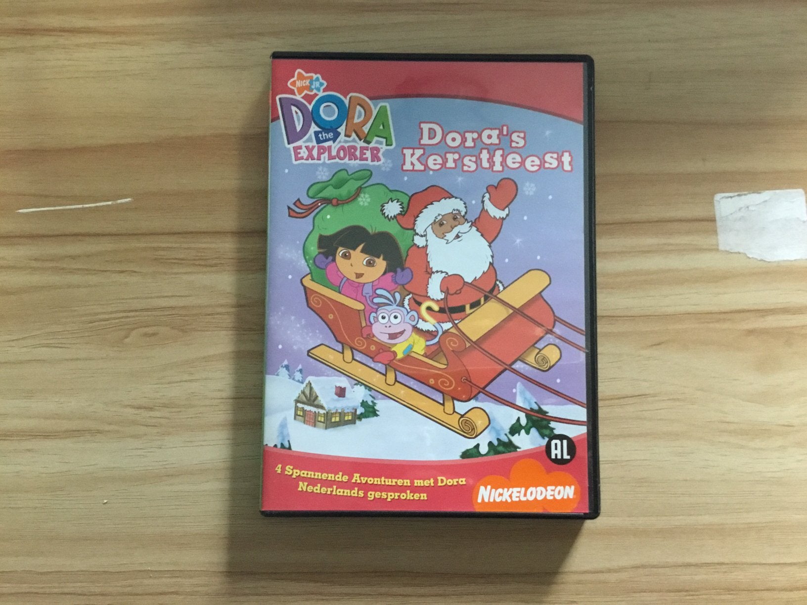 Dvd dora kerstfeest, Alle leeftijden, Ophalen of Verzenden, Zo goed als nieuw