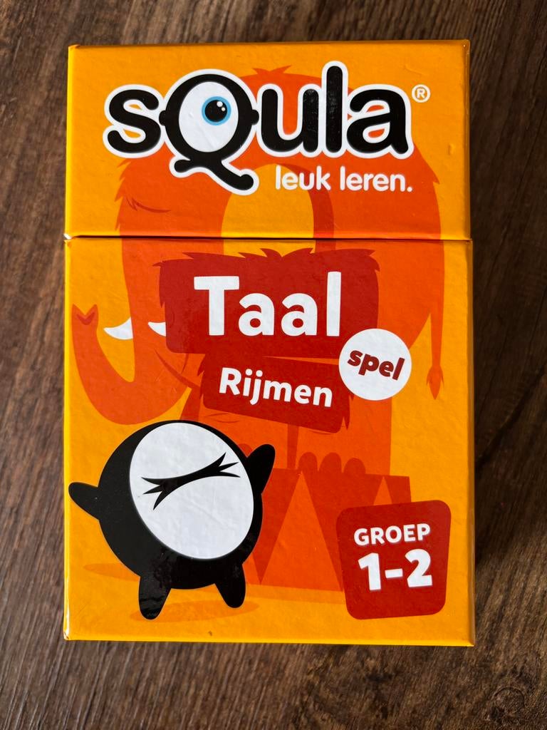 Squla rijmen spel, Ophalen of Verzenden, Nieuw