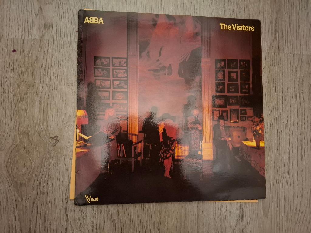 LP ABBA – The Visitors. (1981), Gebruikt, 1970 - 1979, 12 inch, Inclusief binnenhoes