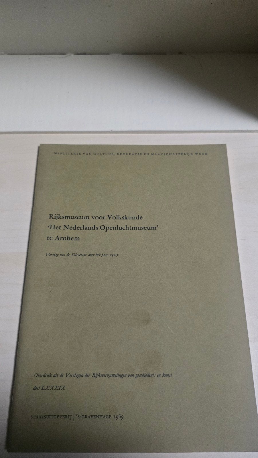 Rijksmuseum voor Volkskunde: Nederlands Openluchtmuseum, Boeken, Ophalen of Verzenden