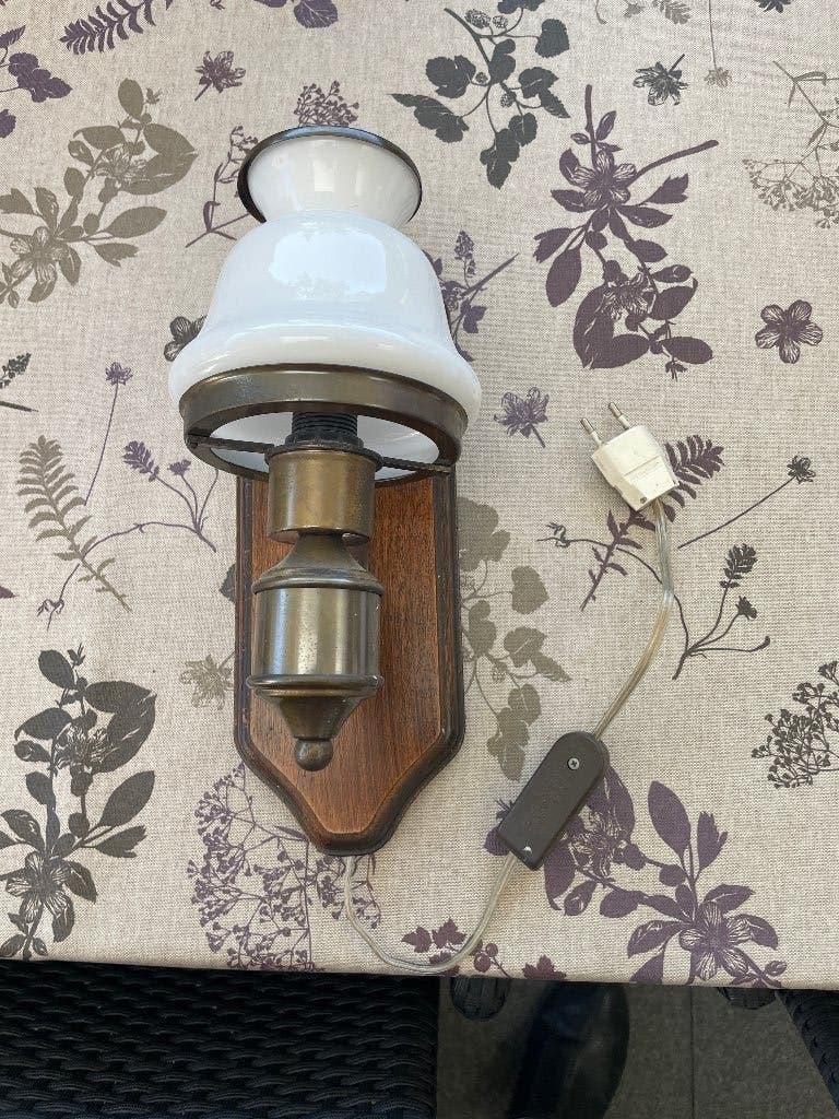 Wandlamp zeer decoratief, brons., Ophalen of Verzenden, Zo goed als nieuw